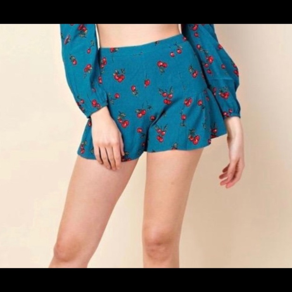 ASOS Wild Honey Cherry Shorts